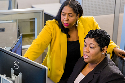 People working together